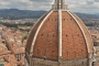 View of Brunelleschi dome-shaped roof